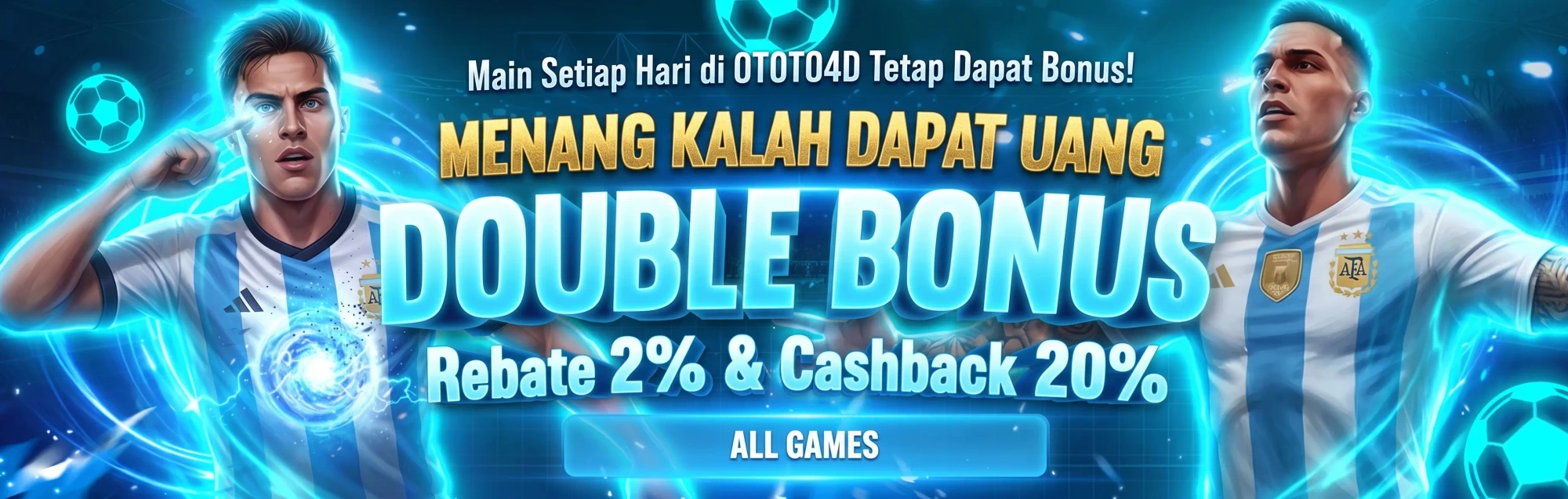 Bonus Mingguan OTOTO4D